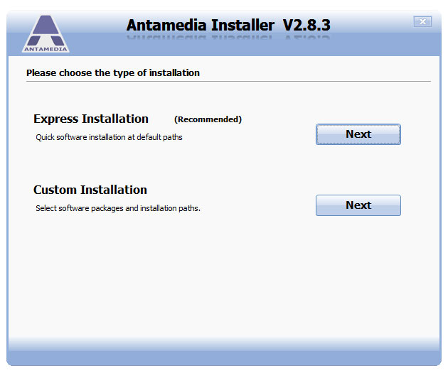 Kiosk software installation I Antamedia software